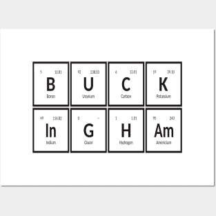 Buckingham | Periodic Table Posters and Art